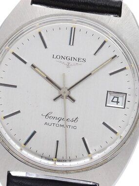 LONGINES Conquest cal.L633.1 Date Silver Dial Automatic Men's Watch